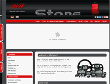 Tablet Screenshot of aim-store.com