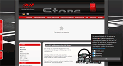 Desktop Screenshot of aim-store.de